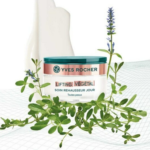 Yves Rocher Lifting Vegetal Day Cream Collagen Face & Decolletage NWT - Picture 1 of 8